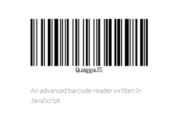 quagga.min.js 条形码识别js插件，可以从照片，摄像头中实时识别条形码