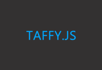 taffy.js 轻量级浏览器端数据库 插件