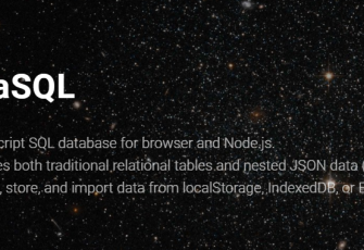 alasql.js 一款浏览器内存数据库，支持JOINs, GROUPs, UNIONs, ANY, ALL, IN,和少量的事务处理