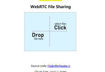10种基于 WebRTC 的js示例插件，包括文件共享、视频会议、共享画板等