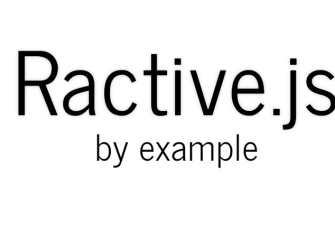 ractive.min.js是一个模板驱动的UI库